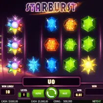 RTBet - Starburst Slot Game - NetEnt